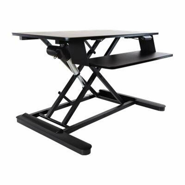 Soundwave Rectangular Freedom Desk - Standing Desk Converter, Black SO3004516